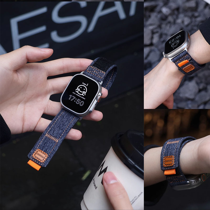 Canvas Strap Watch - Tali Nilon Kanvas untuk Apple Watch