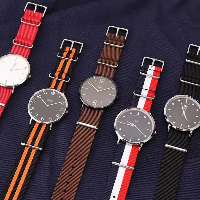 Tali jam tangan nilon kain kua - Nato Strap Nylon ulasan dan harga