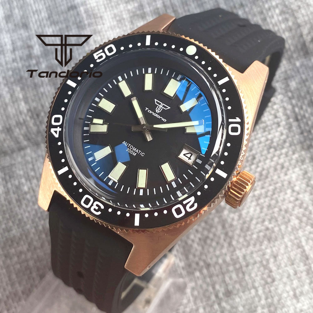 Tandorio 62 MAS CUSN8 Perunggu - Rubber Strap Diver ulasan dan harga