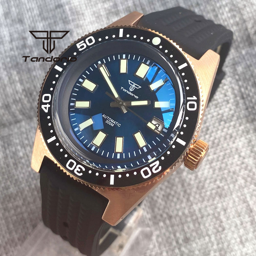 Tandorio 62 MAS CUSN8 Perunggu - Rubber Strap Diver ulasan dan harga