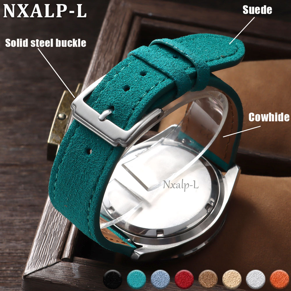 Tali Jam Tangan Kulit Sapi Sue - Suede Strap Watch ulasan dan harga