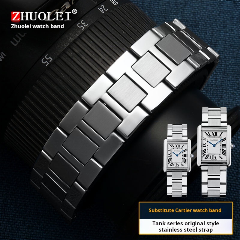 Gelang jam tangan baja tahan k - Cartier Watch Tank ulasan dan harga