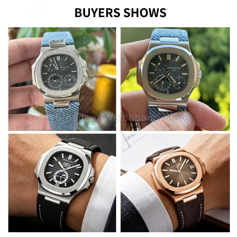 Tali Jam Pengganti 25x13mm Ant - Patek Philippe Watch Nautilus ulasan dan harga