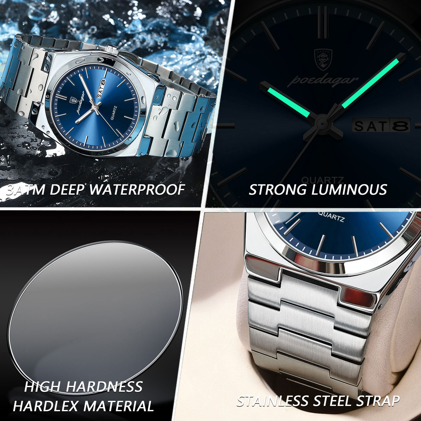 POEDAGAR Jam Tangan Mewah untu - Patek Philippe Watch Nautilus ulasan dan harga