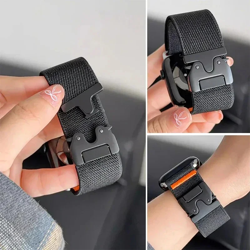 Tali Nilon Parasut untuk Apple - Parachute Strap Elastic ulasan dan harga
