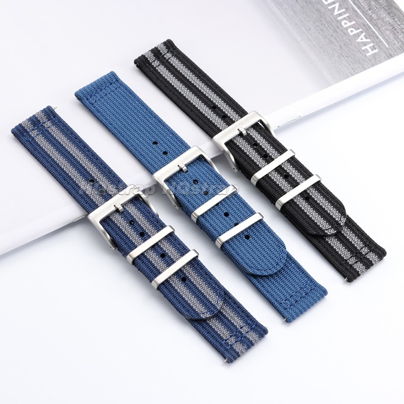 Tali Nilon Anyaman 20mm 22mm u - Nato Strap Nylon ulasan dan harga