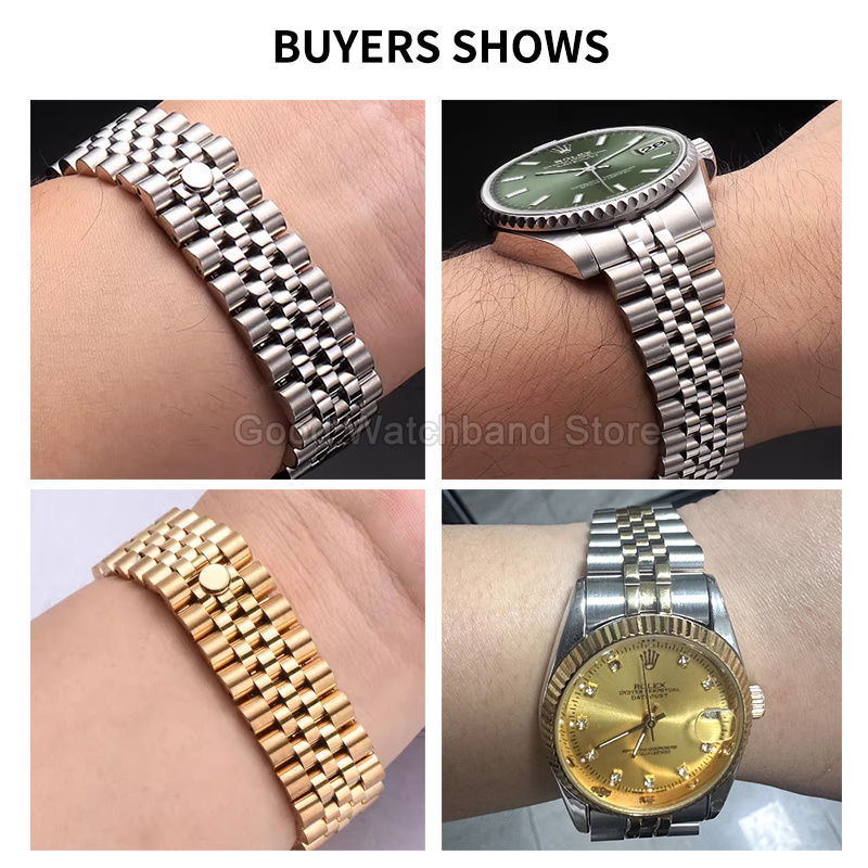 Gelang Jam Tangan Baja Padat B - Rolex Watch Datejust ulasan dan harga