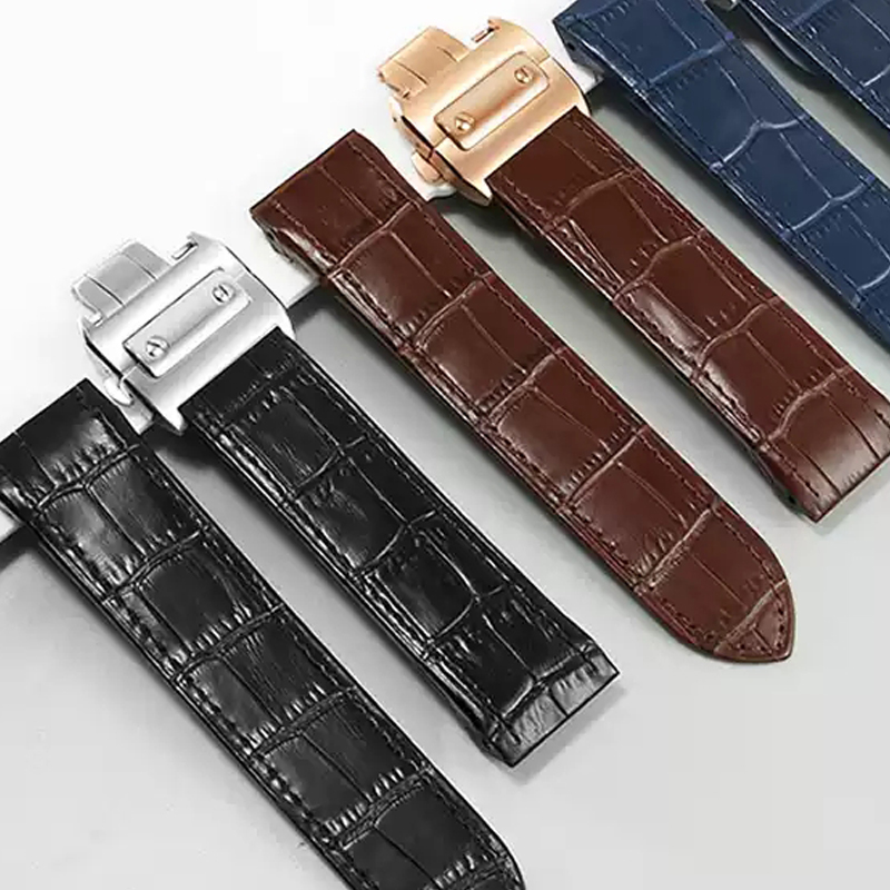 Tali Jam Tangan Kulit Asli Kua - Cartier Watch Santos ulasan dan harga