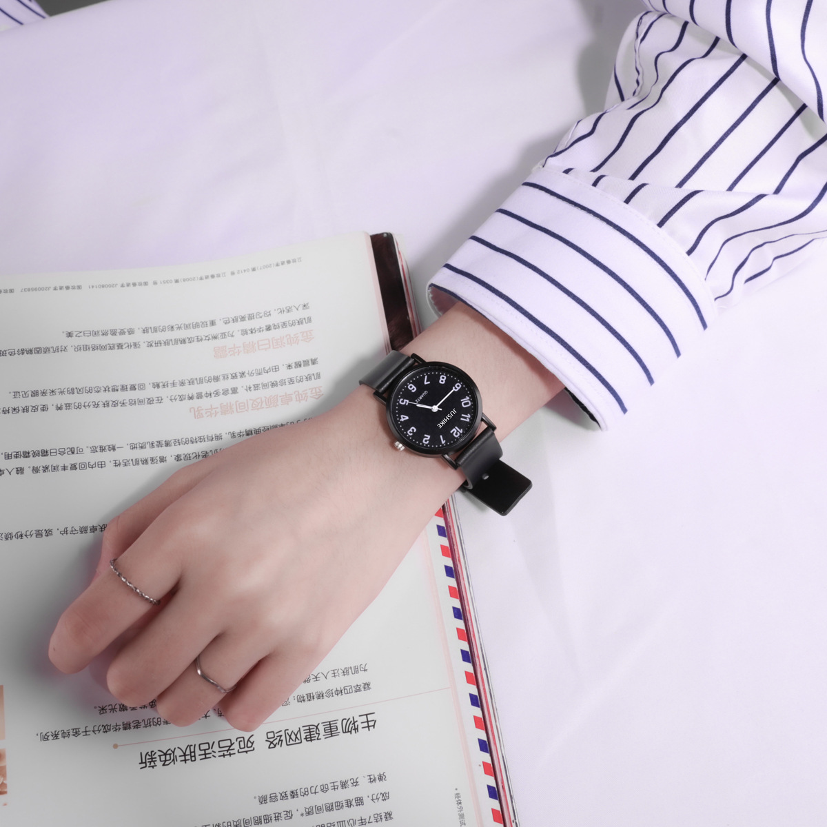 YIKAZE jam tangan wanita seder - Silicone Band Women ulasan dan harga