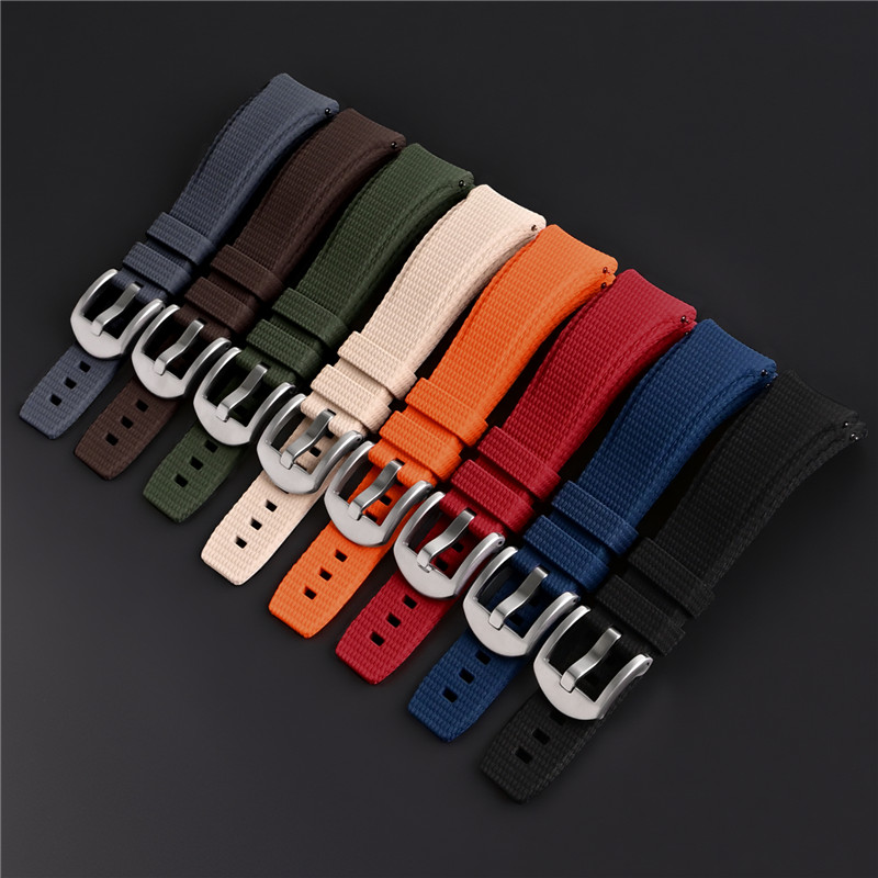 Tali Jam Tangan Karet Fluoro 1 - Rubber Strap Diver ulasan dan harga