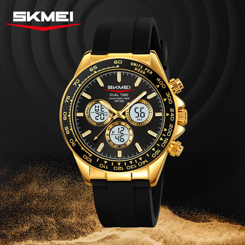 SKMEI 2505 Jam Tangan Elektron - Suede Strap Watch ulasan dan harga
