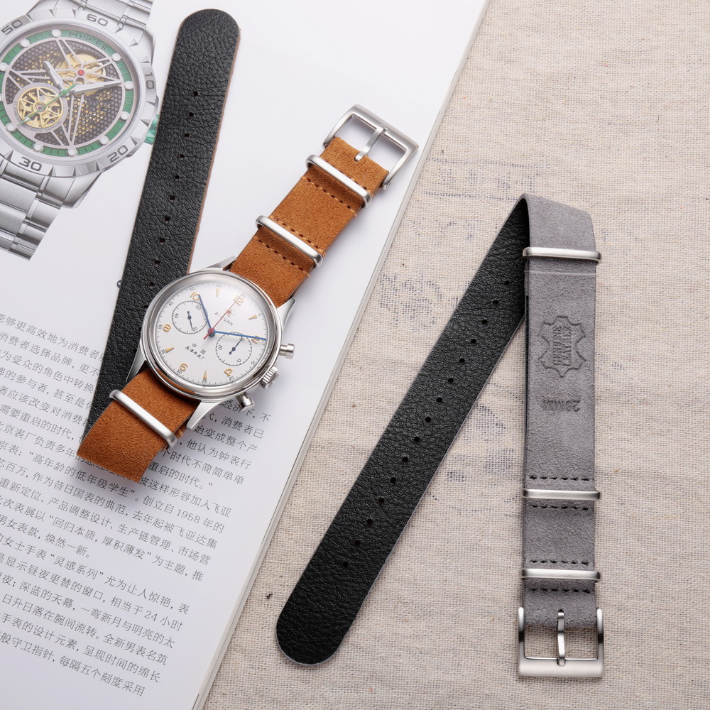 Hemsutt Tali Jam Tangan Kulit  - Suede Strap Watch ulasan dan harga