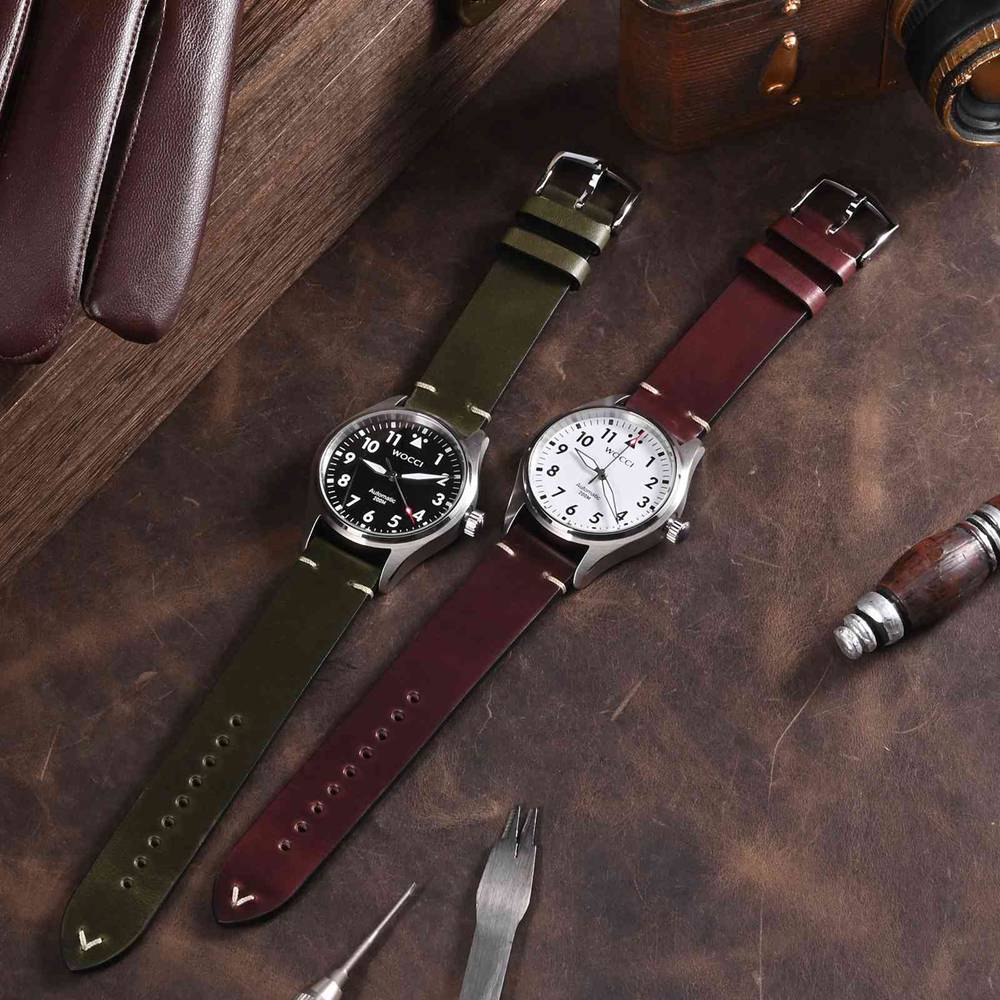 WOCCI tali jam kulit lilin min - Suede Strap Watch ulasan dan harga